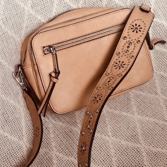 Free People Handbags - Free People Studded Lex Vegan Crossbody Bag
